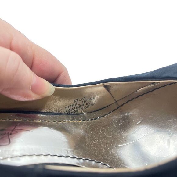 ABS Women's Pump Shoes 4.5 Inches Heels Stiletto Close Round Toe Black Size 8 - Picture 12 of 13